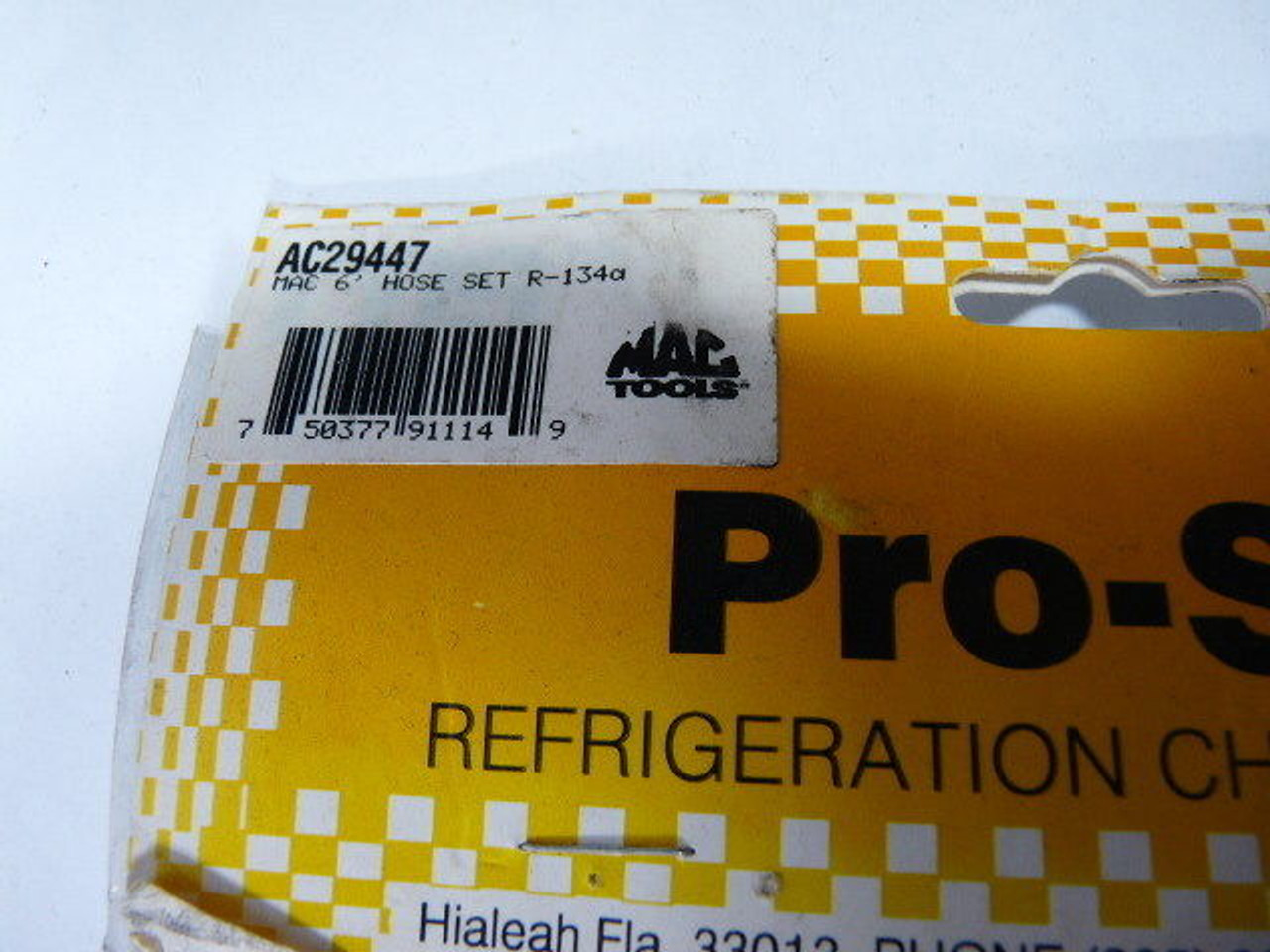 Pro Set AC29447 Refrigeration Charging Hose 6 Ft. ! NEW !