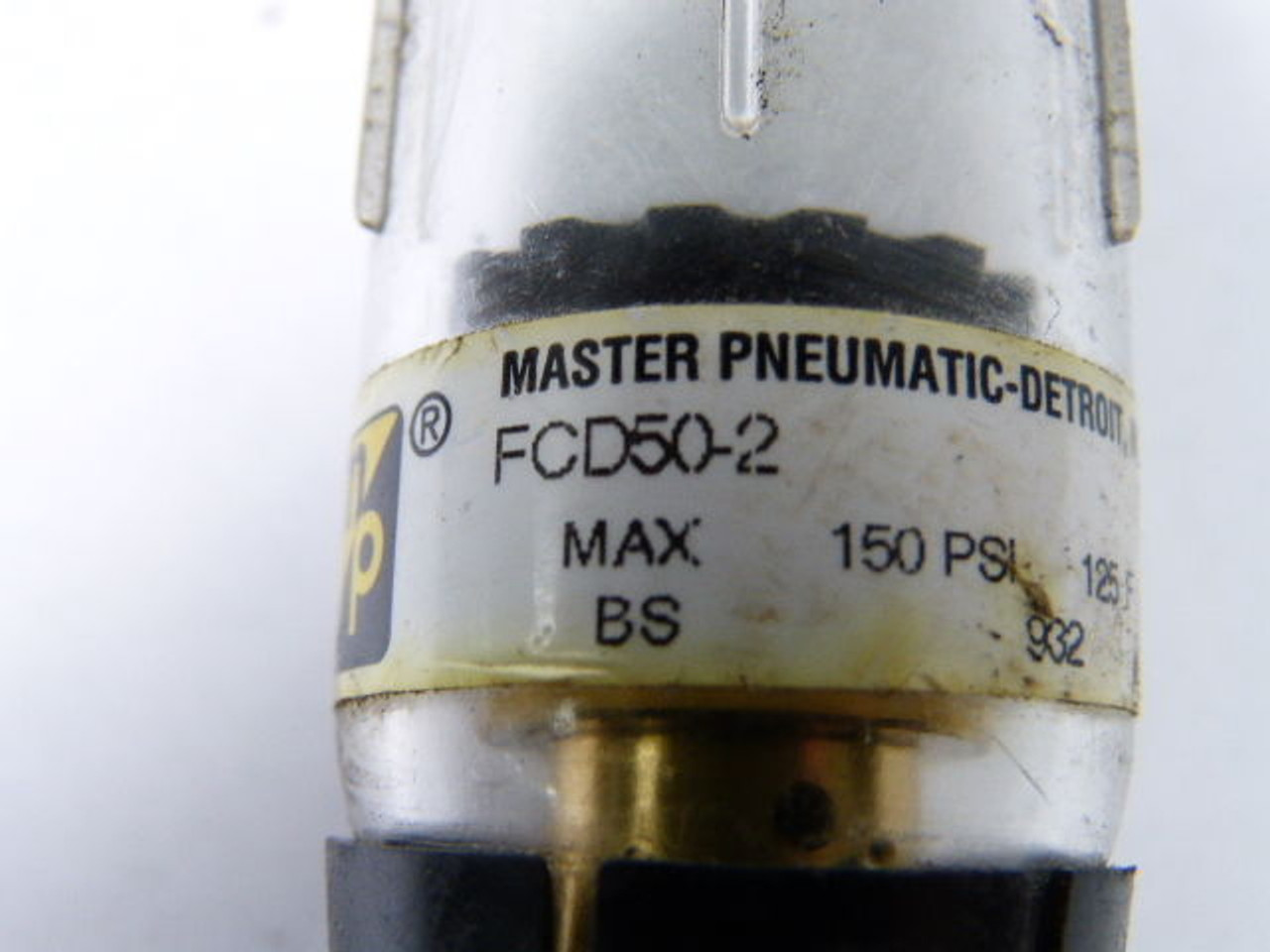 Master Pneumatic FCD502 Mini Lubricator 1/4" NPT USED