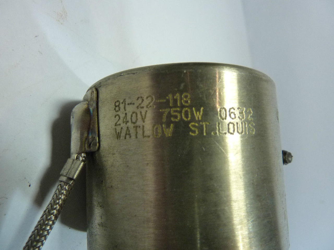 Watlow 81-22-118 Steel Heater Band 750W 240V USED