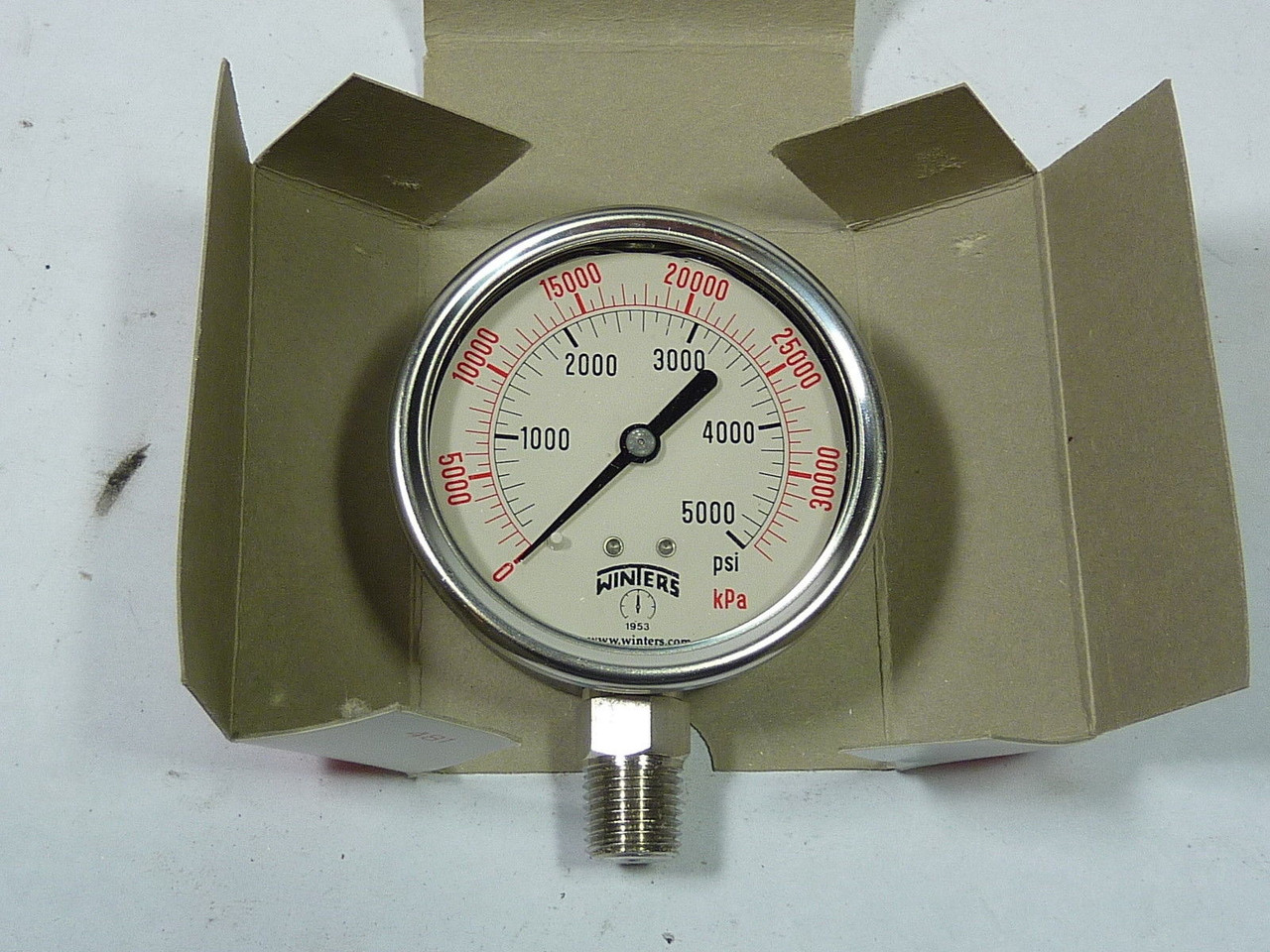 Winters Q832 Thermogauge 5000psi ! NEW !