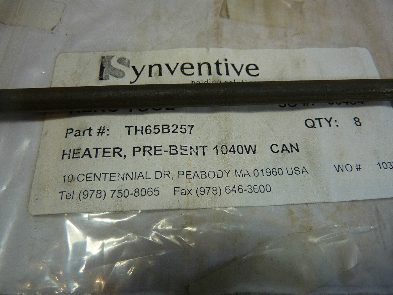 Synventive TH65B257 Heater Line 1040W USED