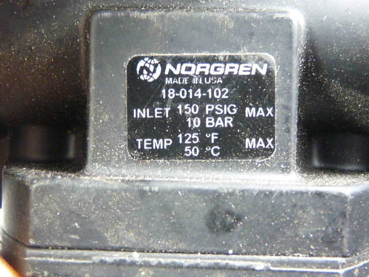 Norgren 18-014-102 Smooth Start Poppet Valve 150PSIG USED