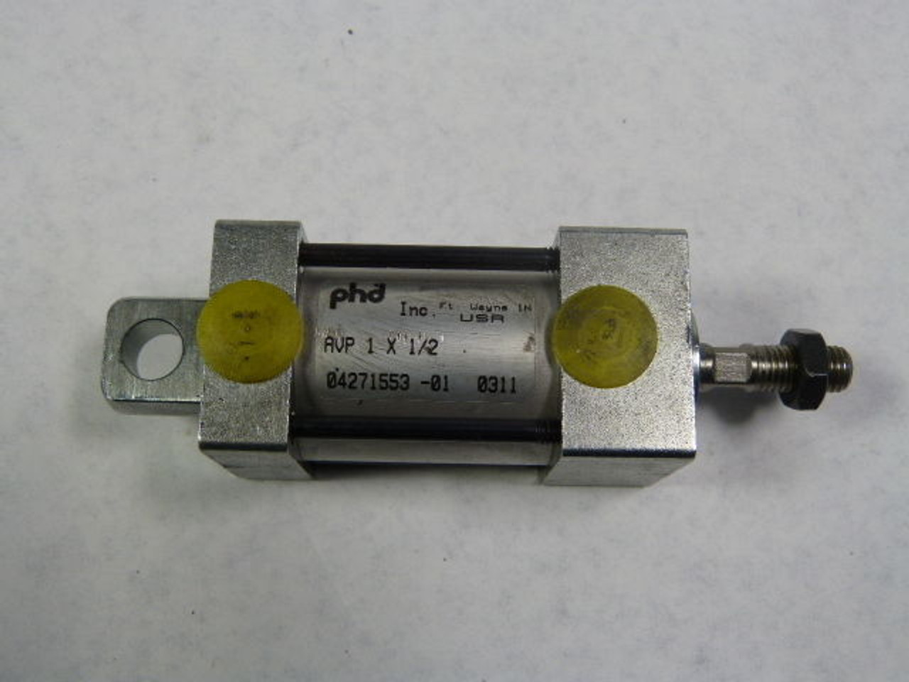 Phd AVP1X1/2 Pneumatic Cylinder 1" Bore 1/2" Stroke USED