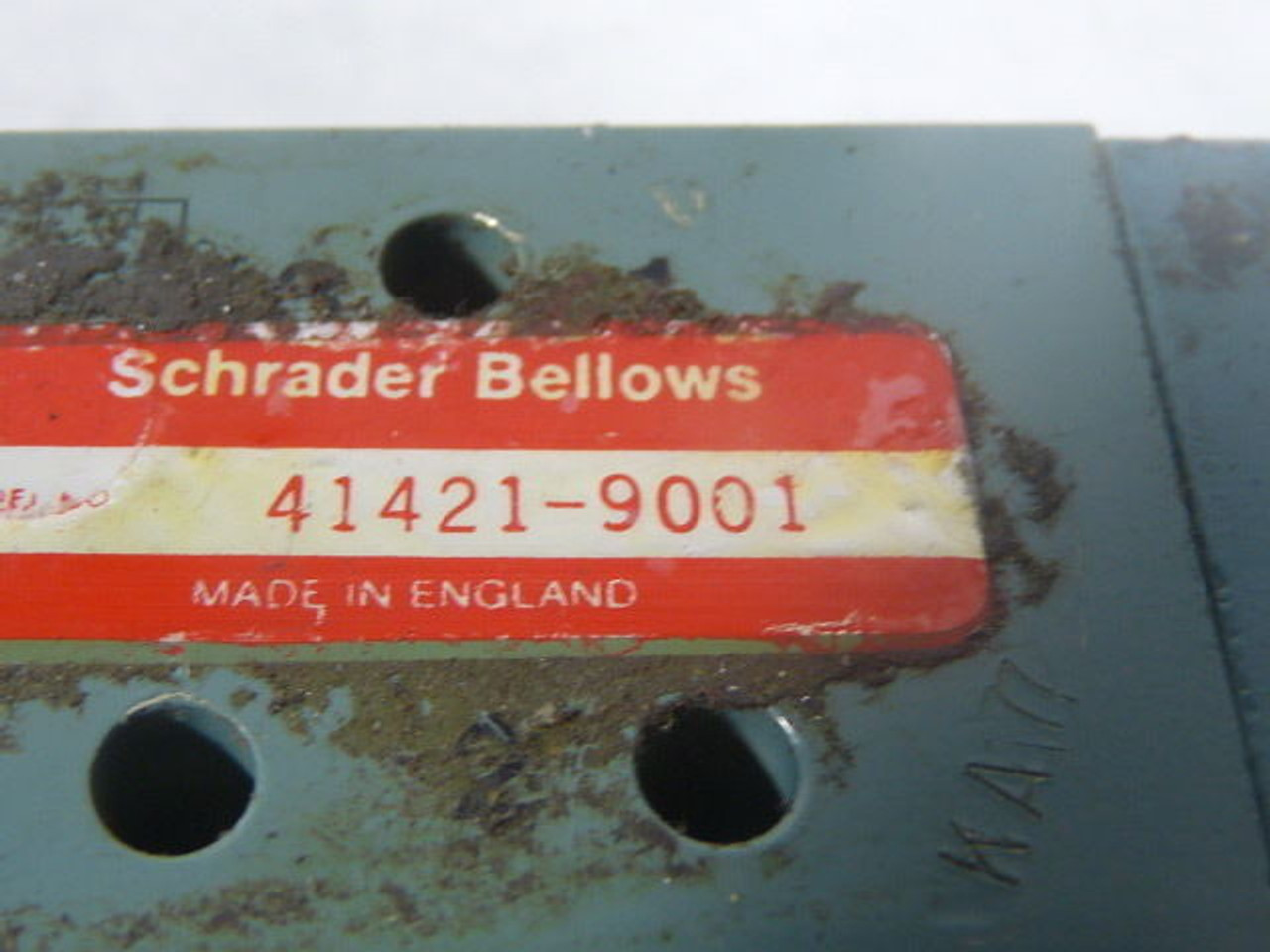 Schrader Bellows 41421-9001 Pneumatic Valve USED