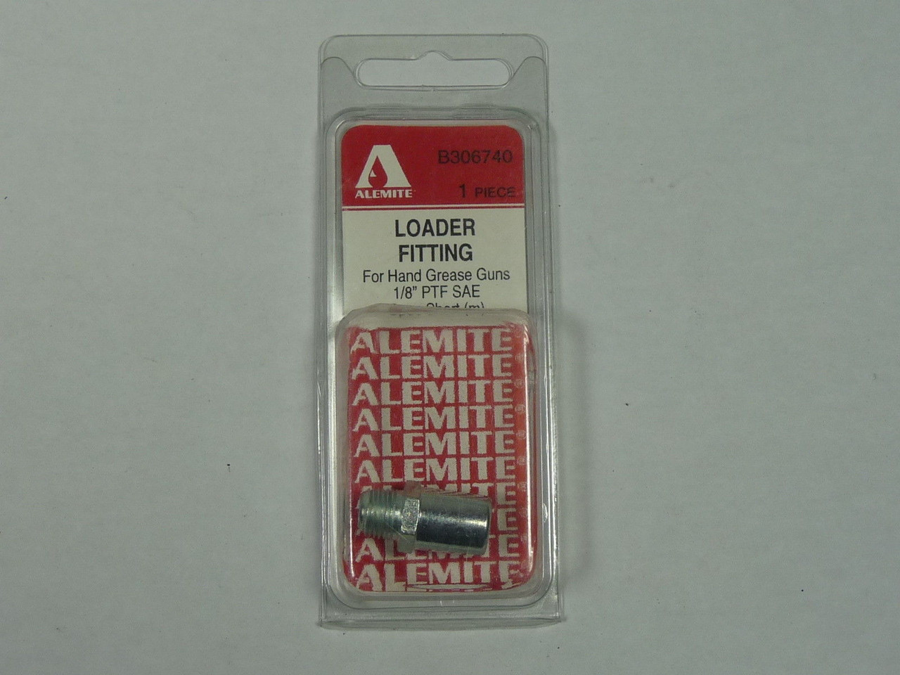 Alemite B306740 Grease Gun Loader Fitting 1/8" ! NEW !