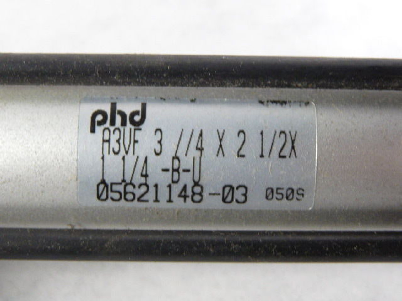 Phd A3VF 05621148-03 Pneumatic Square Body Cylinder 3/4 x 2-1/2 x 1-1/4" USED