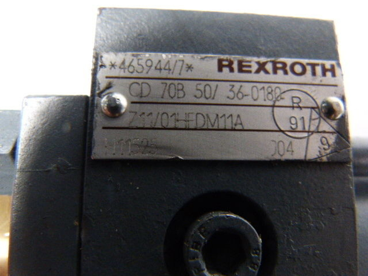 Rexroth CD70B50/36-0180Z11/01HFDM11A Hydraulic Cylinder USED