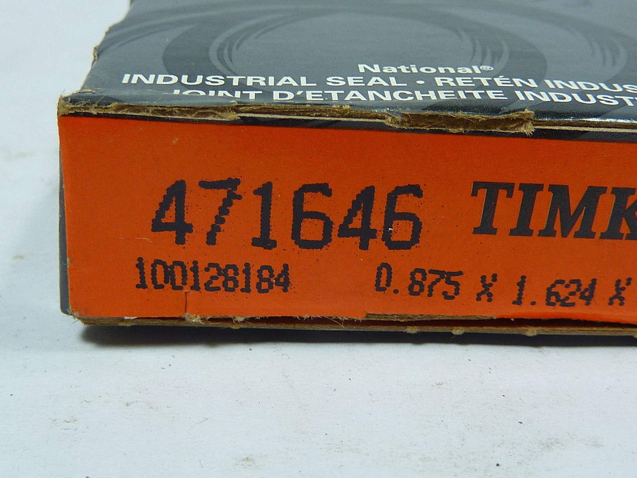 Timken 471646 Oil Seal 7/8x1.628x1/4 Inch ! NEW !