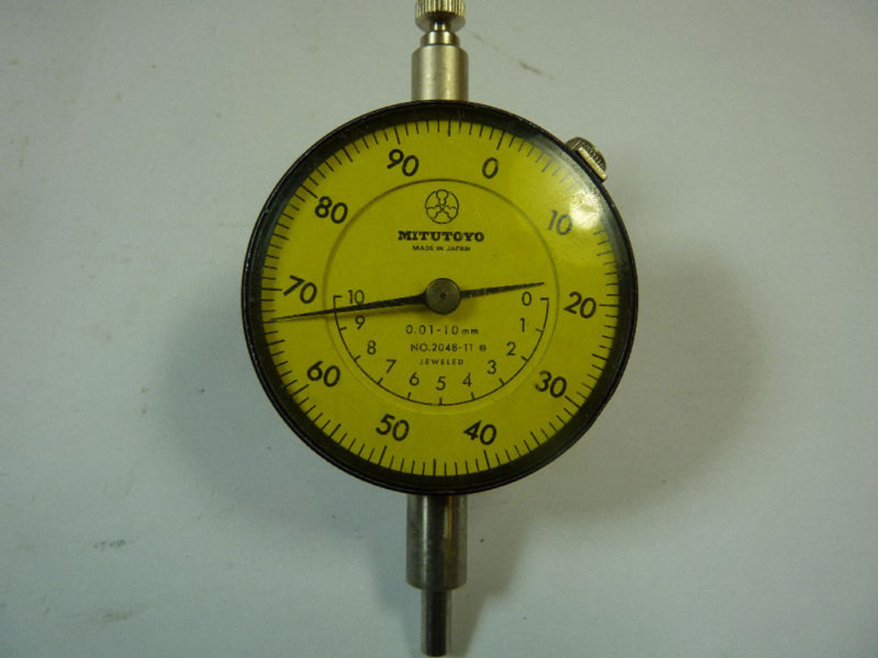 Mitutoyo 2048-11 Dial Indicator 0.01-10mm USED