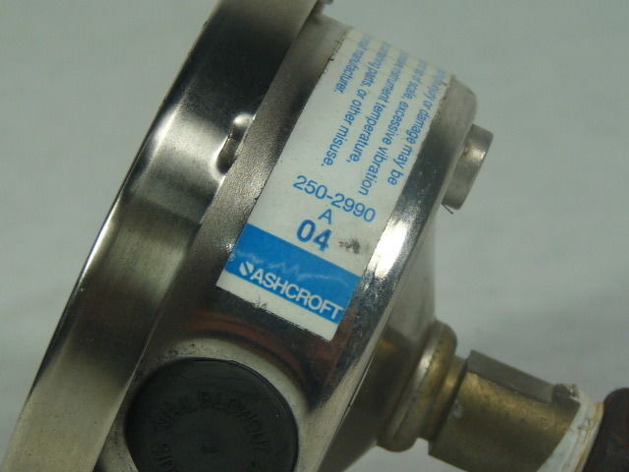 Ashcroft 250-2990-A04 Pressure Gauge 1000 kPa USED