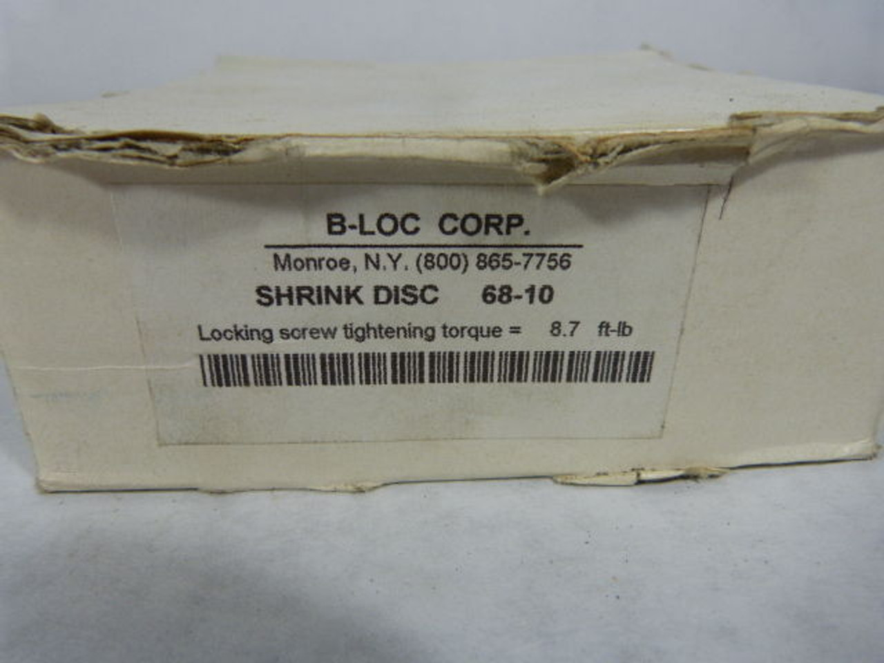 B-Loc 68-10 Shrink Disc Shafts Range 1-7/8" - 2.193" ! NEW !
