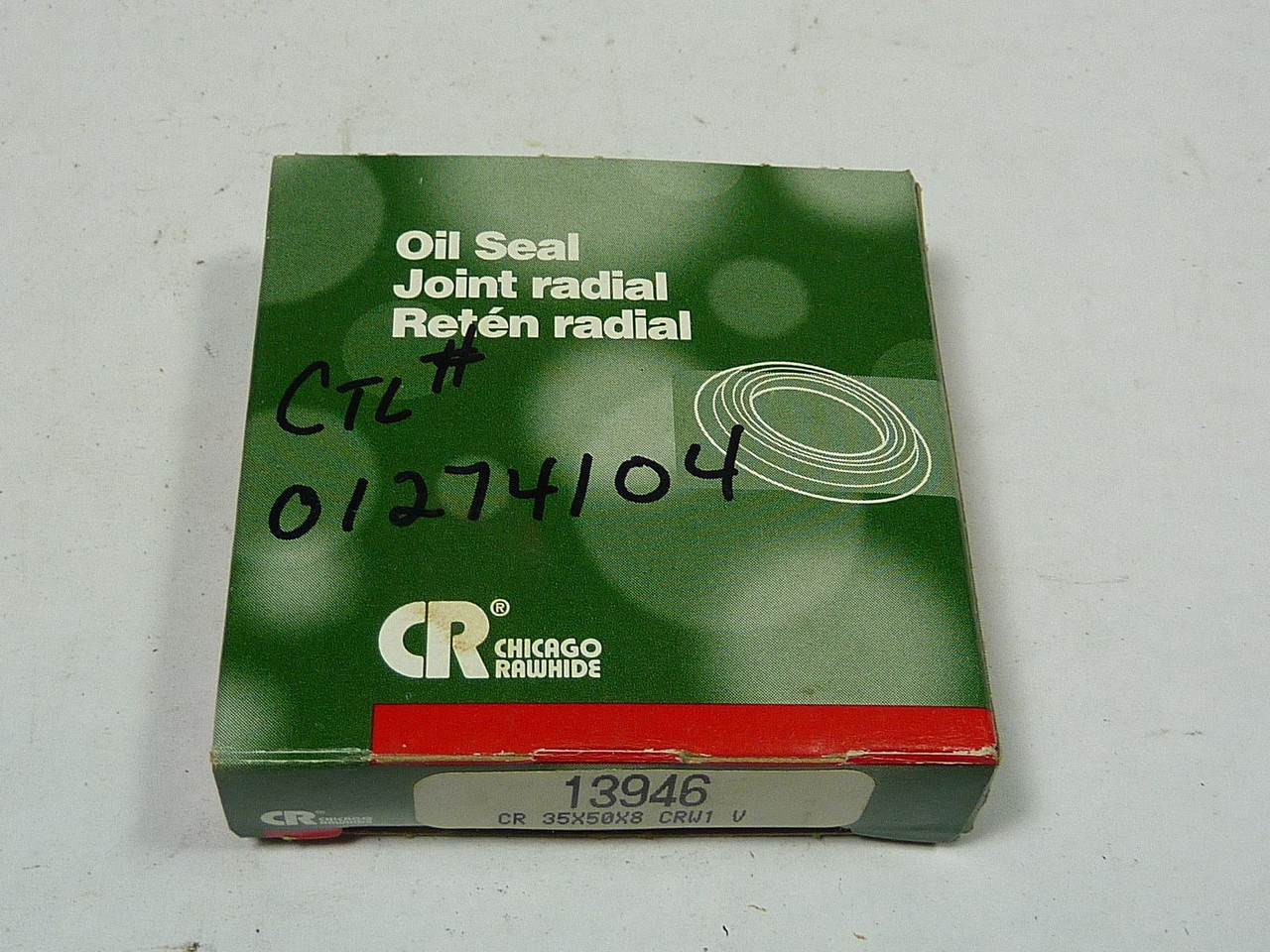Chicago Rawhide 13946 Oil Seal 35x50x8mm ! NEW !