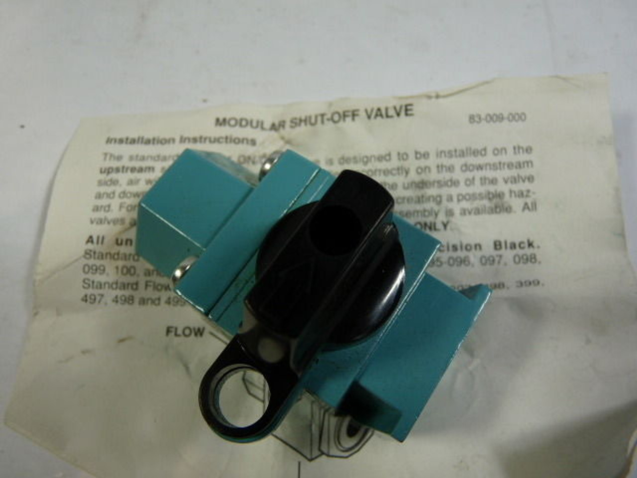 Wilkerson 83-009-000 Modular Shut-Off Valve ! NEW !