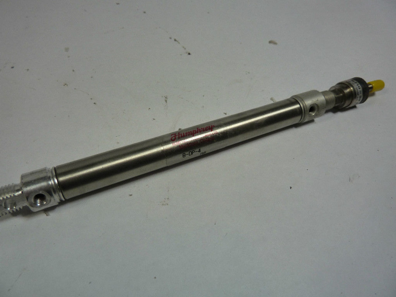 Humphrey 8-DP-4 Pneumatic Cylinder 1/4" Stroke USED