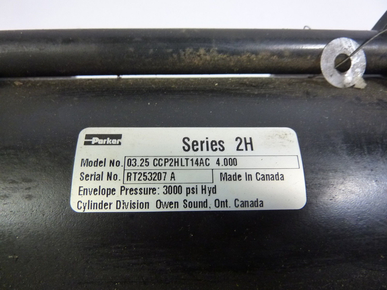 Parker 03.25-CCP2HLT14AC-4.000 Hydraulic Cylinder USED