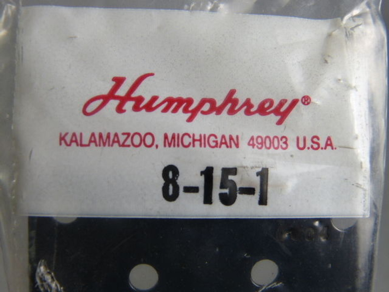 Humphrey 8-15-1 Inlet Plate ! NEW !