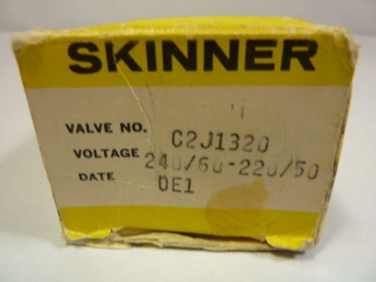 Skinner C2J-1320 Valve 220/240V 50/60Hz ! NEW !