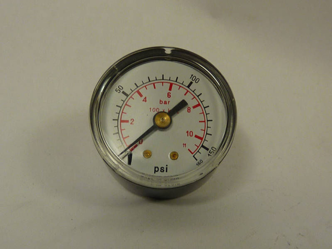 Mac Valves Pressure Gauge 0-160psi ! NEW !