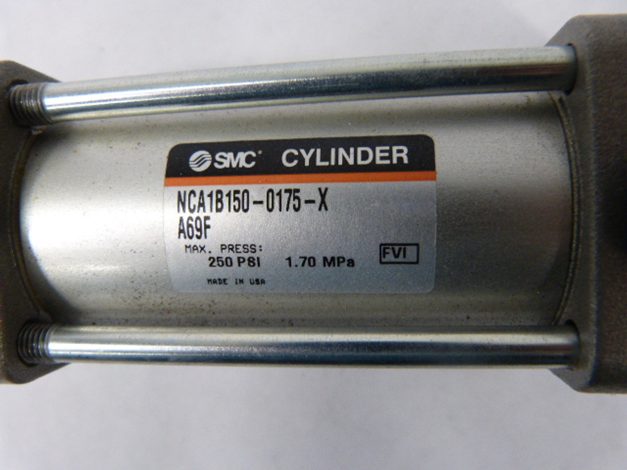 SMC NCA1B150-0175-X-A69F Pneumatic Cylinder 1-1/2" Bore 250PSI ! NEW NO PKG !