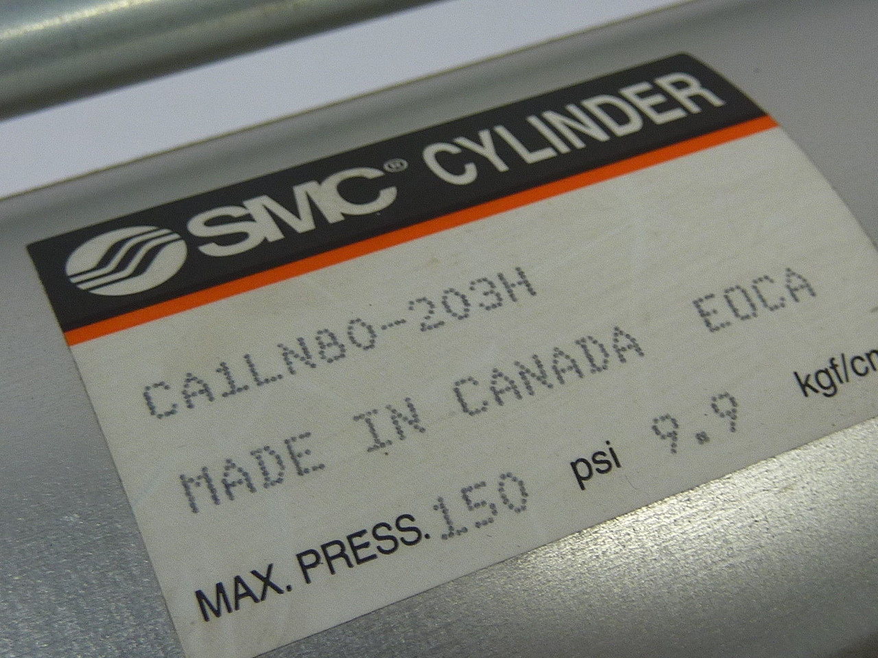 SMC CA1LN80-203H Cylinder USED