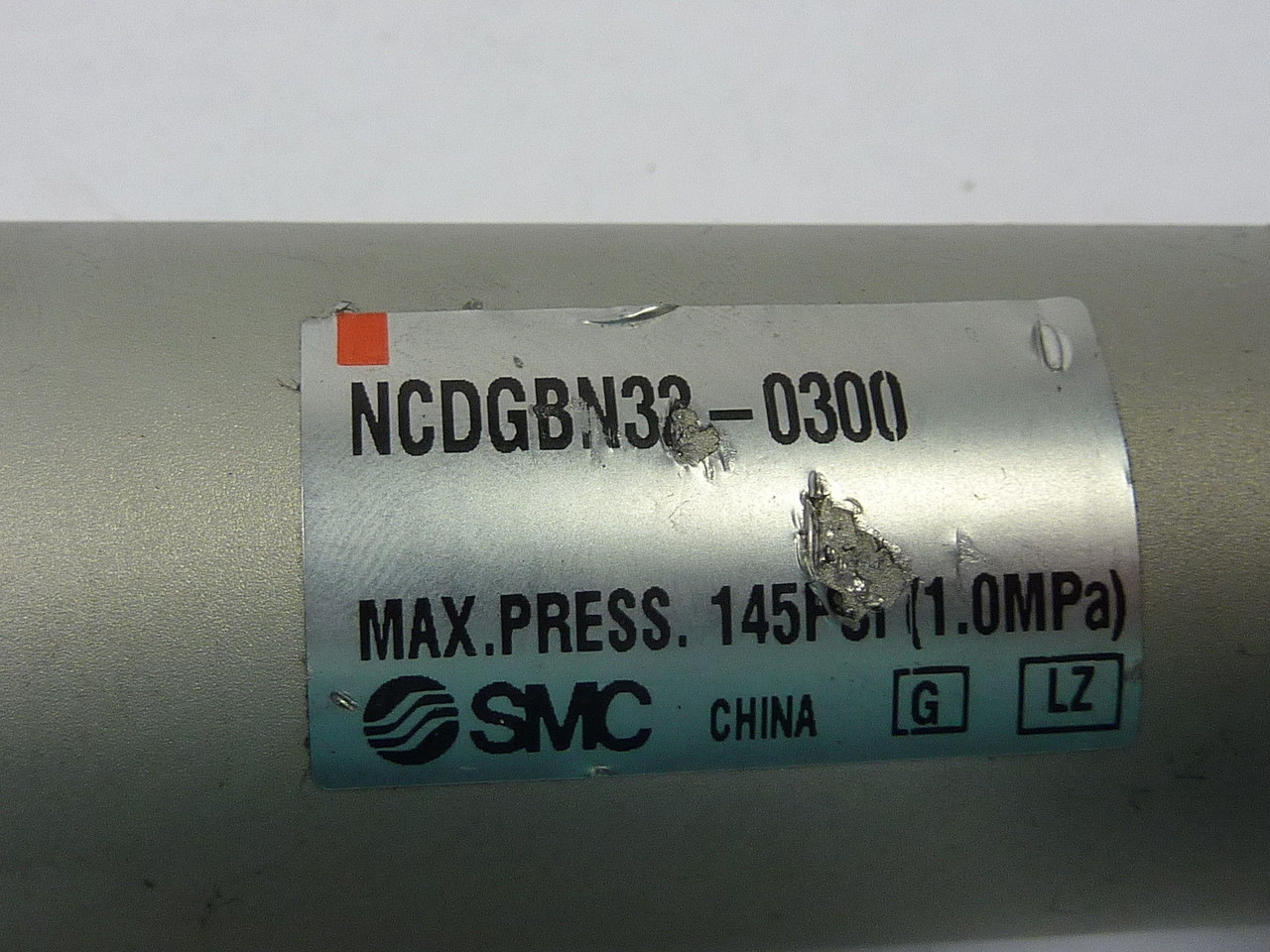 SMC NCDGBN32-0300 Air Cylinder 145psi USED