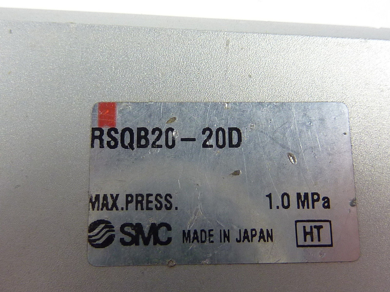 SMC RSQB20-20D Pneumatic Cylinder 1.0MPa USED