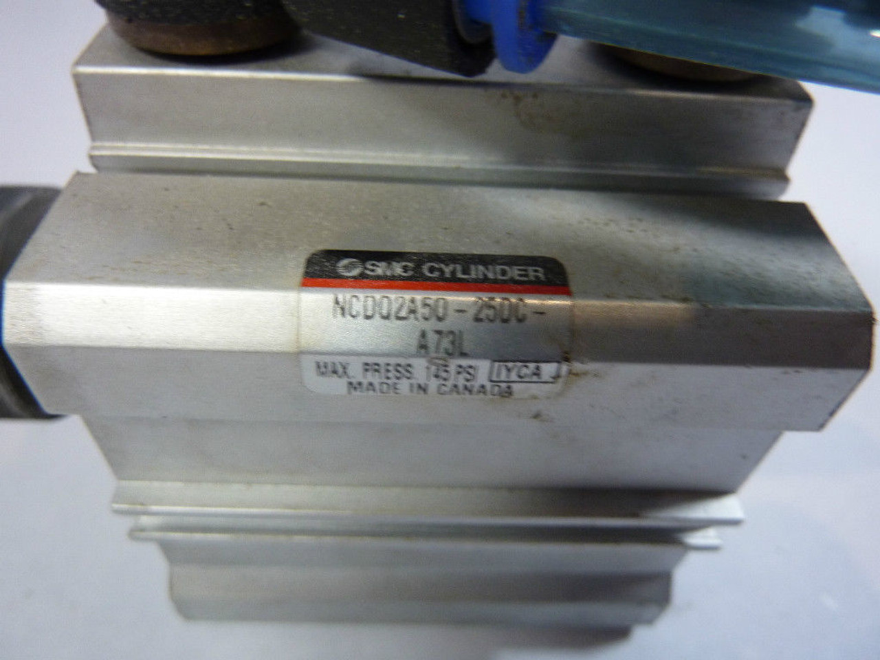 SMC NCDQ2A50-25DC-A37L Pneumatic Cylinder USED