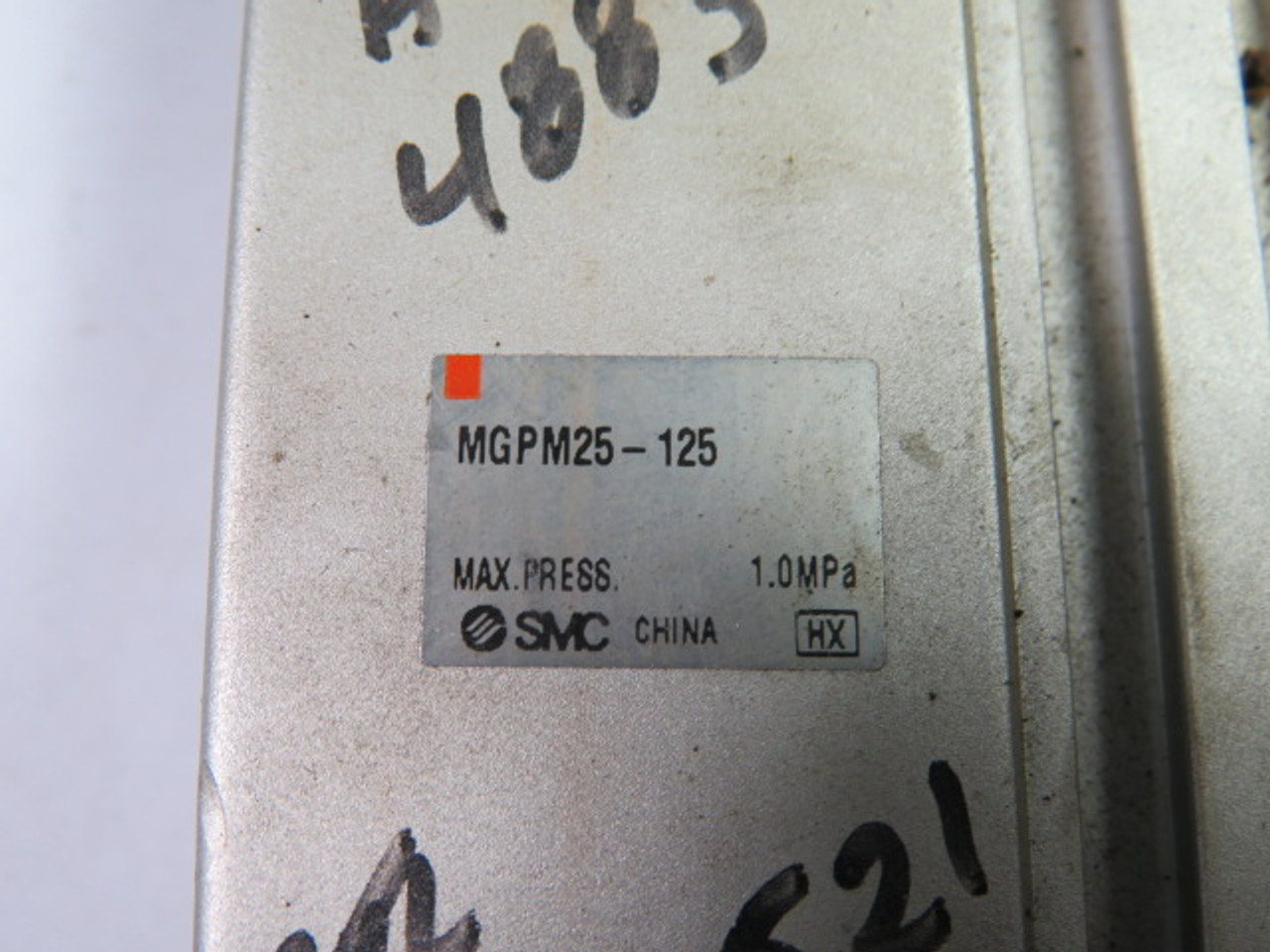 SMC MGPM25-125 Cylinder 25mm Bore 125mm Stroke USED