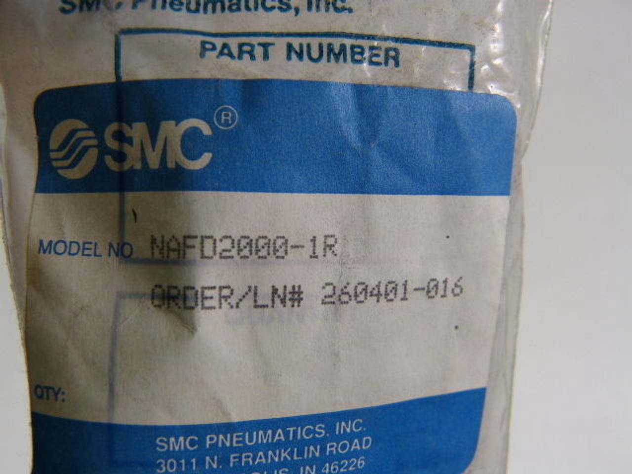 SMC NAFD2000-1R Pneumatic Filter ! NEW !