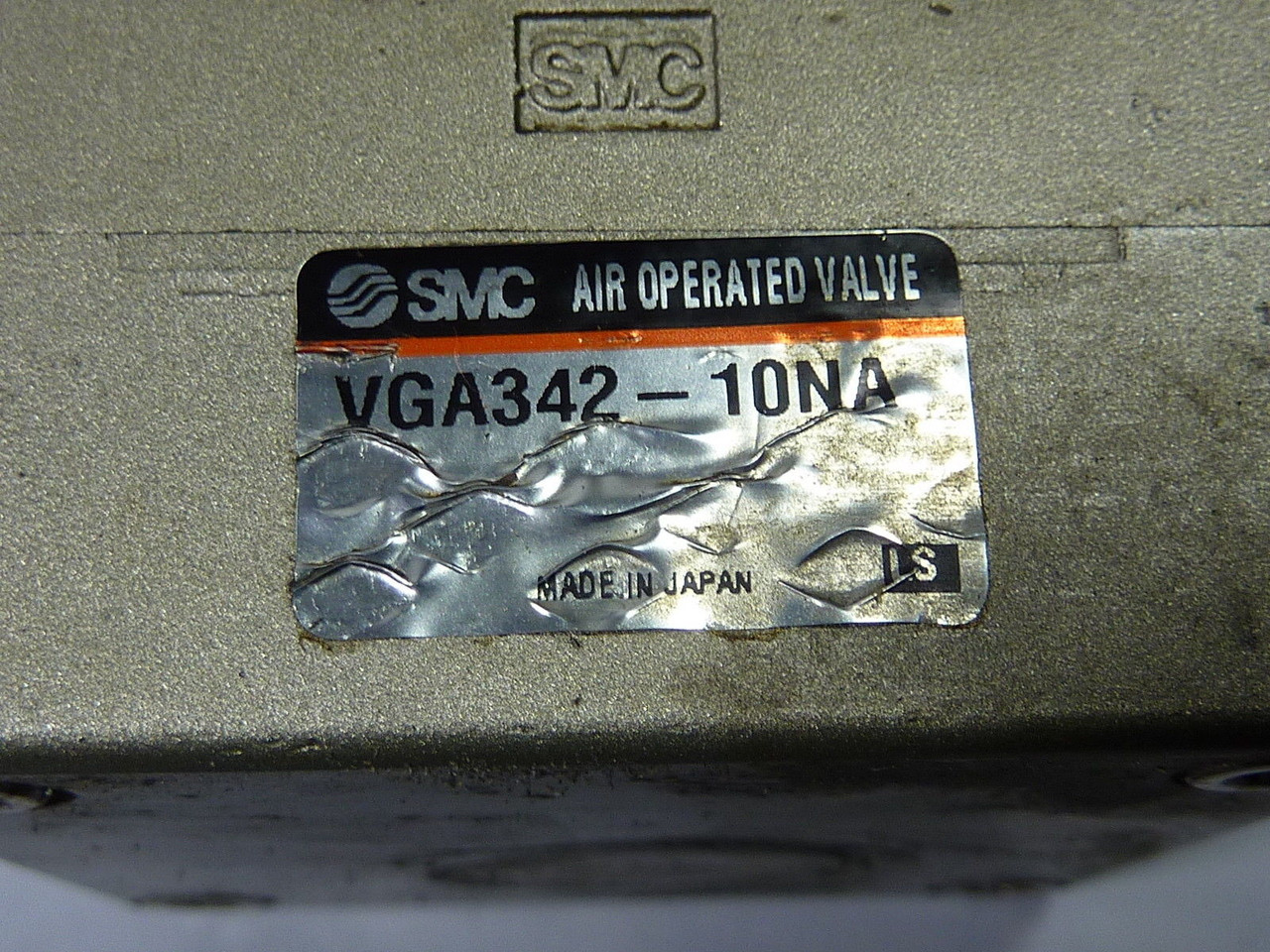 SMC VGA342-10NA Pilot Air Valve USED