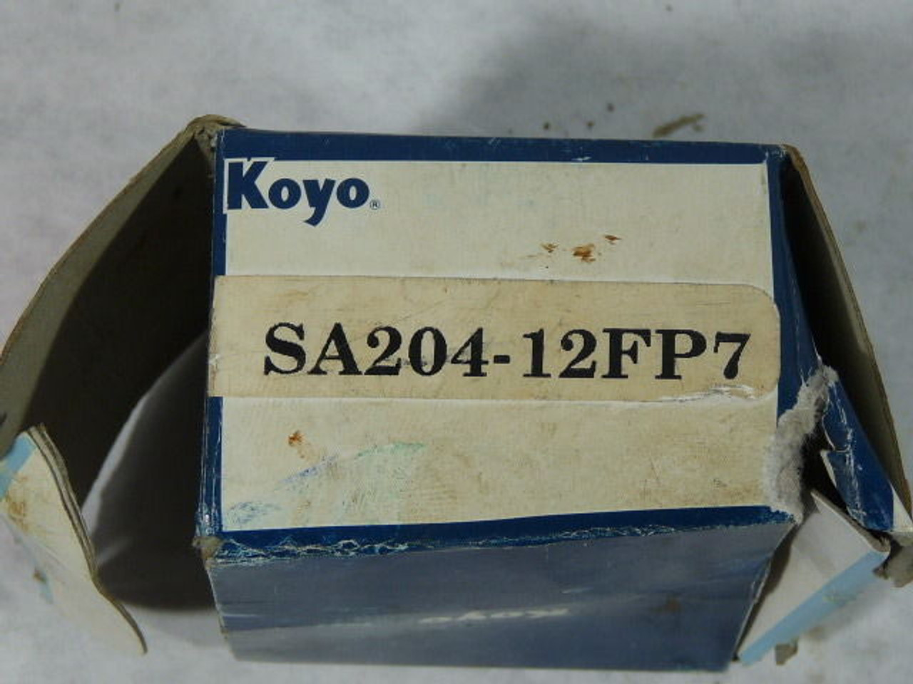 Koyo SA204-12FP7 Ball Bearing Insert with Collar 3/4" Bore ! NEW !