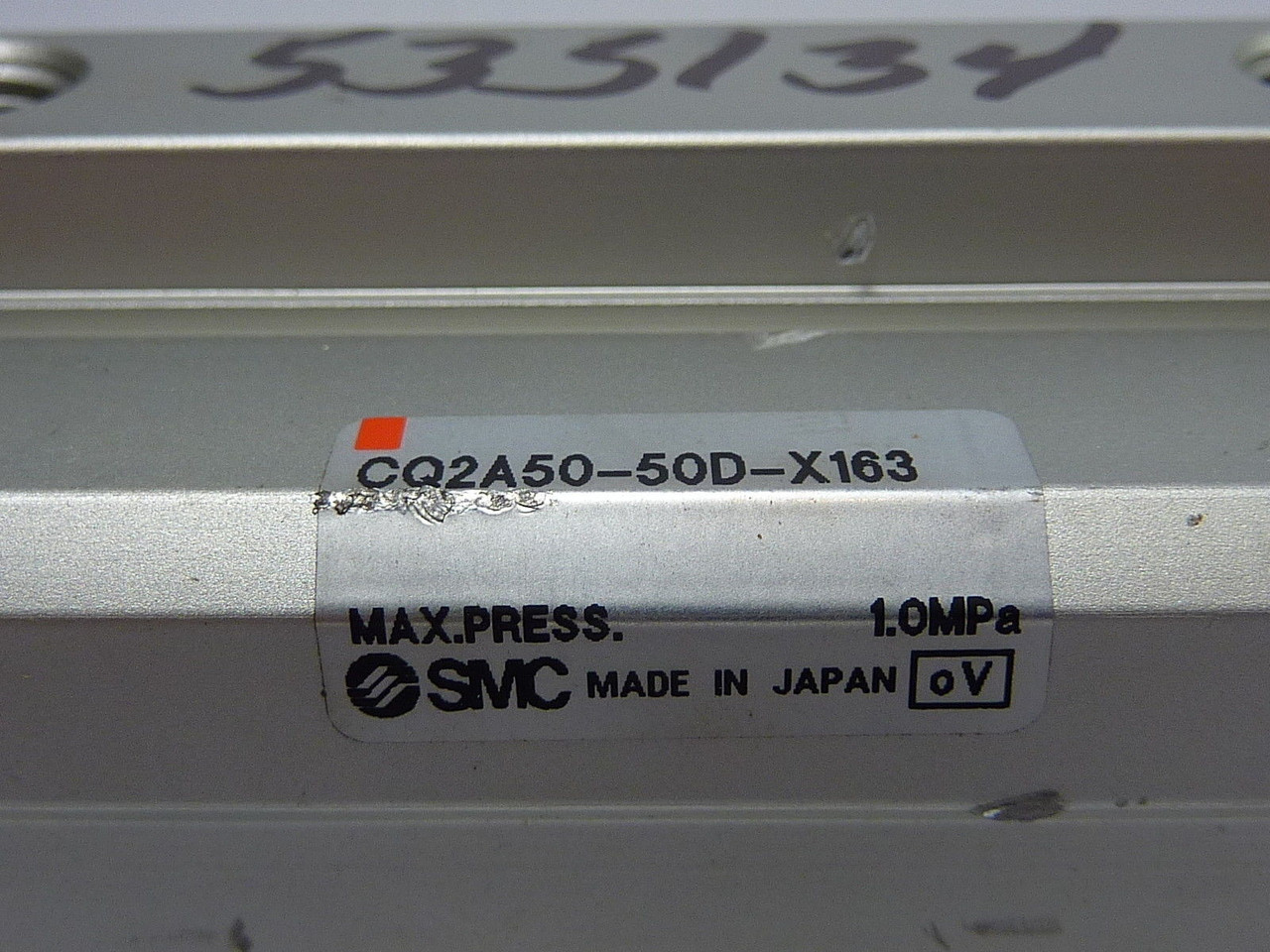 SMC CQ2A50-50D-X163 Cyl Air Male Thread Actuator 145PSI 1.0MPa ! NEW !
