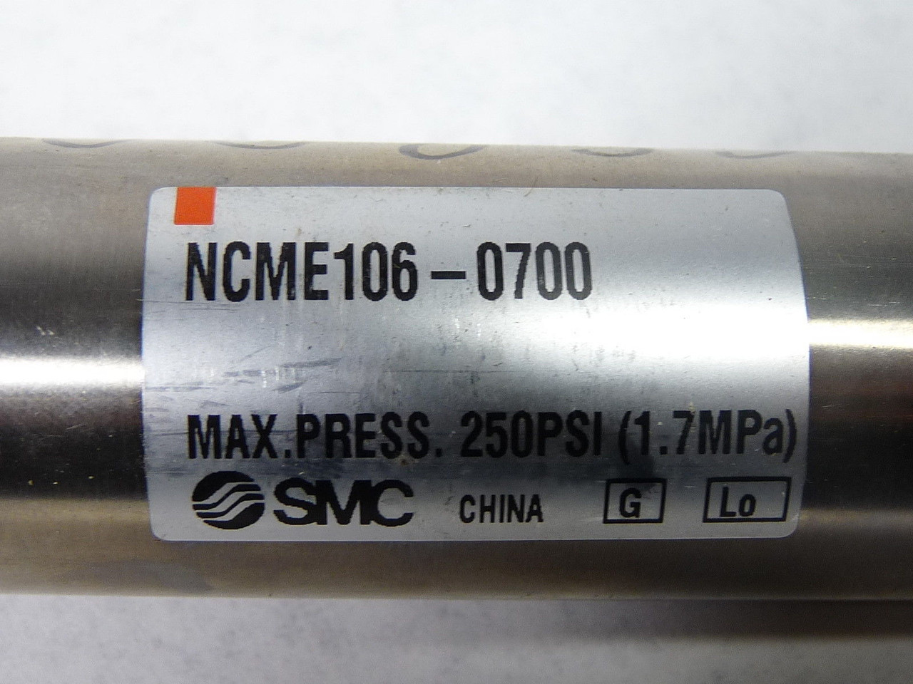 SMC NCME106-0700 Pneumatic Cylinder 1-1/16" Bore USED