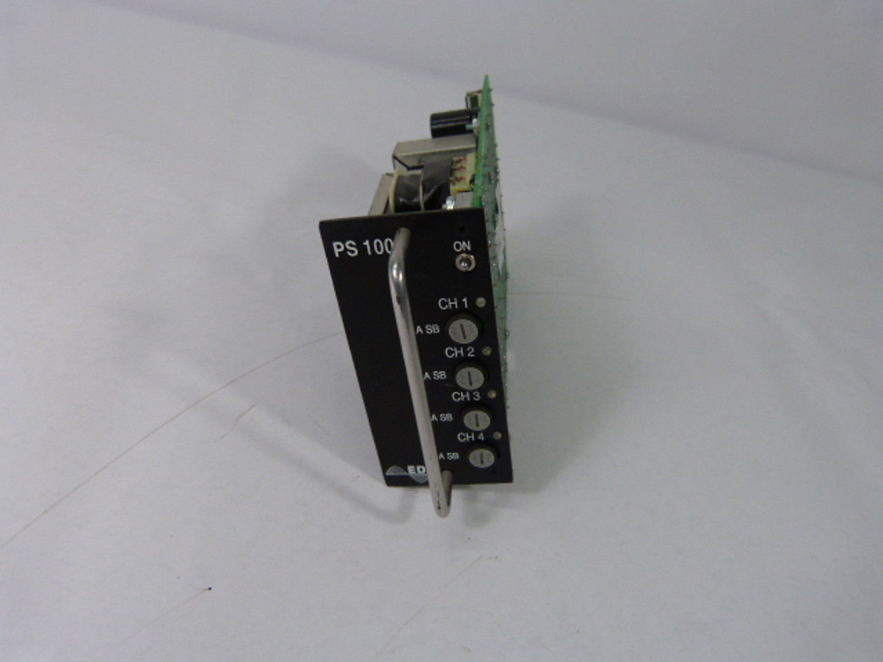 EDI PS100 4 Channel 24 VDC Nema TS-1 Rack Power Supply USED