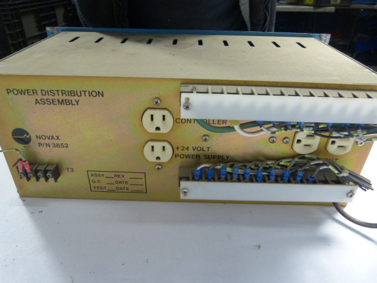 Novax 3852 Power Distribution Assembly USED