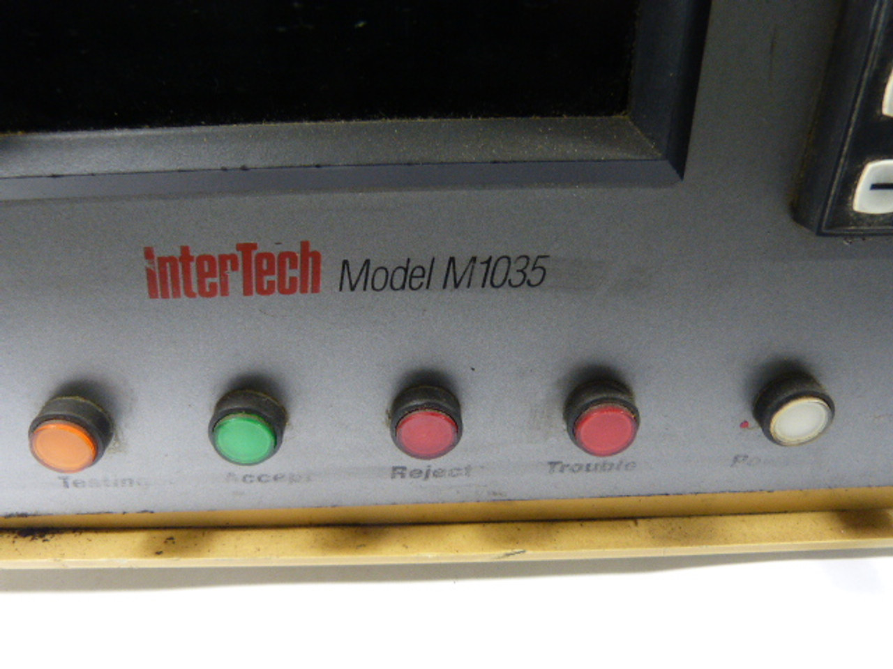 Intertech M1035-01 Mass Flow Leak Detector Indicator USED