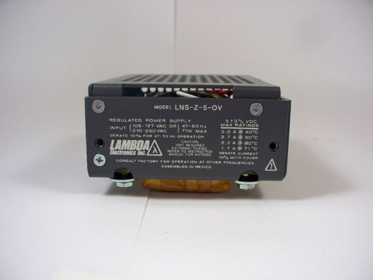 Lambda LNS-Z-5-OV Power Supply 120VAC 5VDC USED