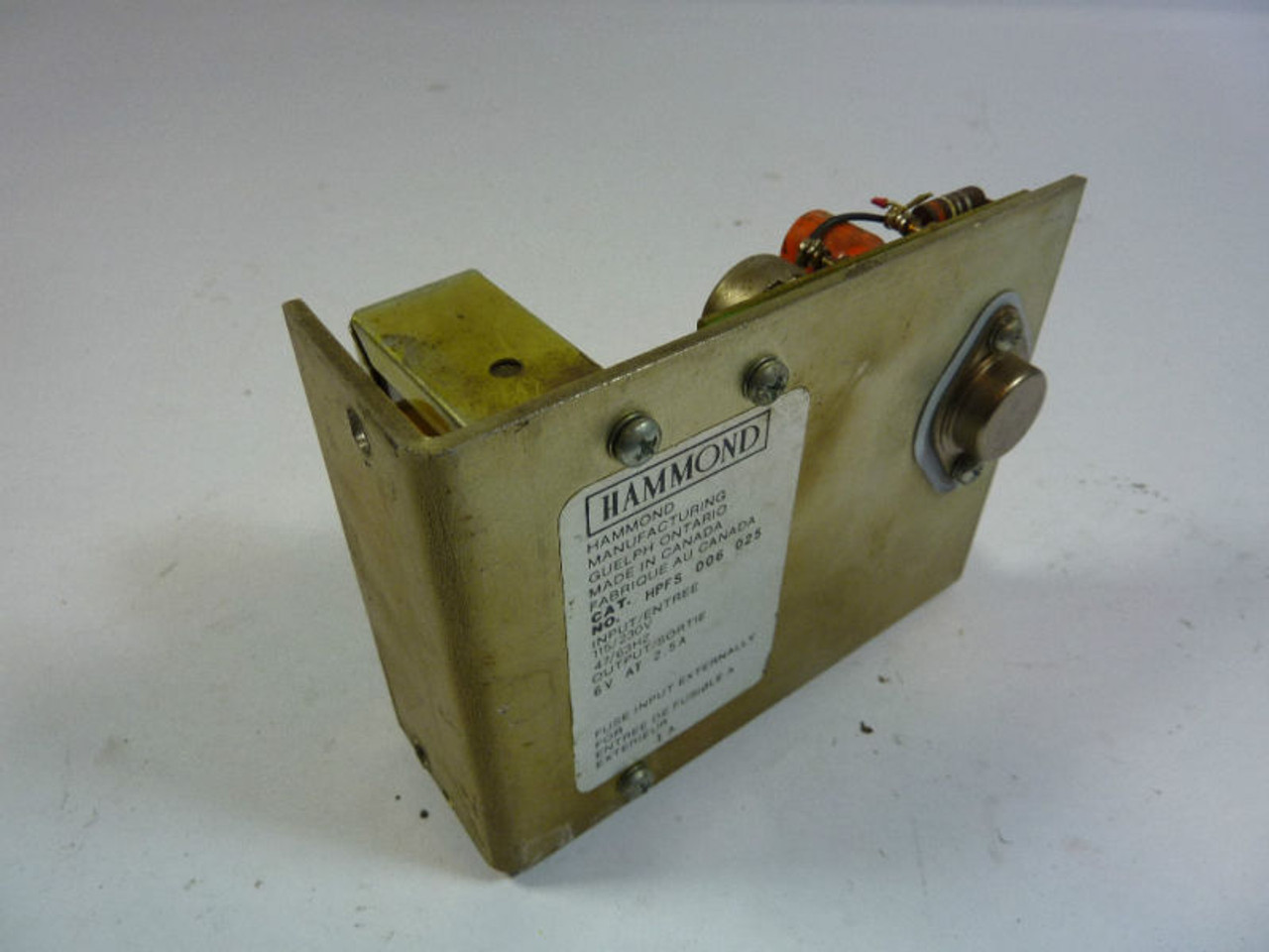 Hammond HPFS-006-025 Power Supply 115/230V USED