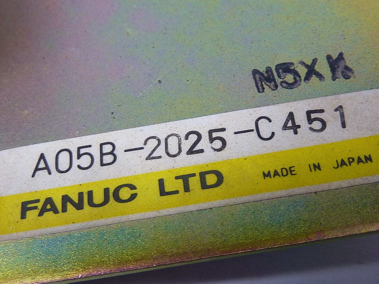 Fanuc A05B-2025-C451 Robot Capacitor Bank USED