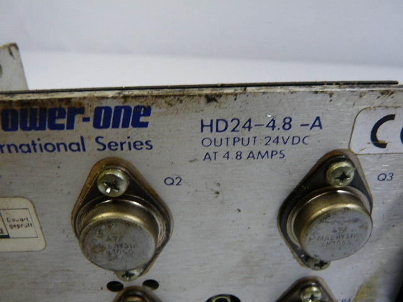 Power-One HD24-4.8-A Power Supply 24VDC 4.8 Amp USED