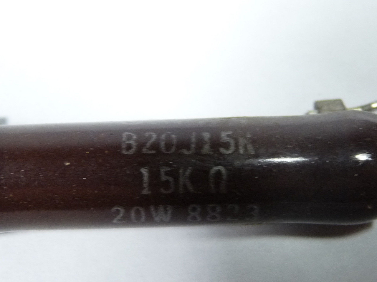 Ohmite B20J15KE Wire Wound Resistor 15000 Ohm 20W USED