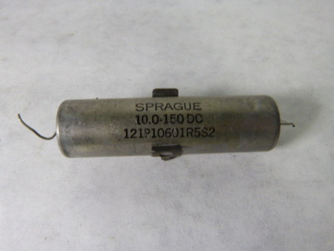 Sprague 121P10601R5S2 Capacitor 10.0-150DC USED