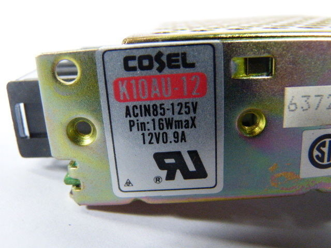 Castel K10AU-12 Power Supply 12V 10.8W 0.9A USED
