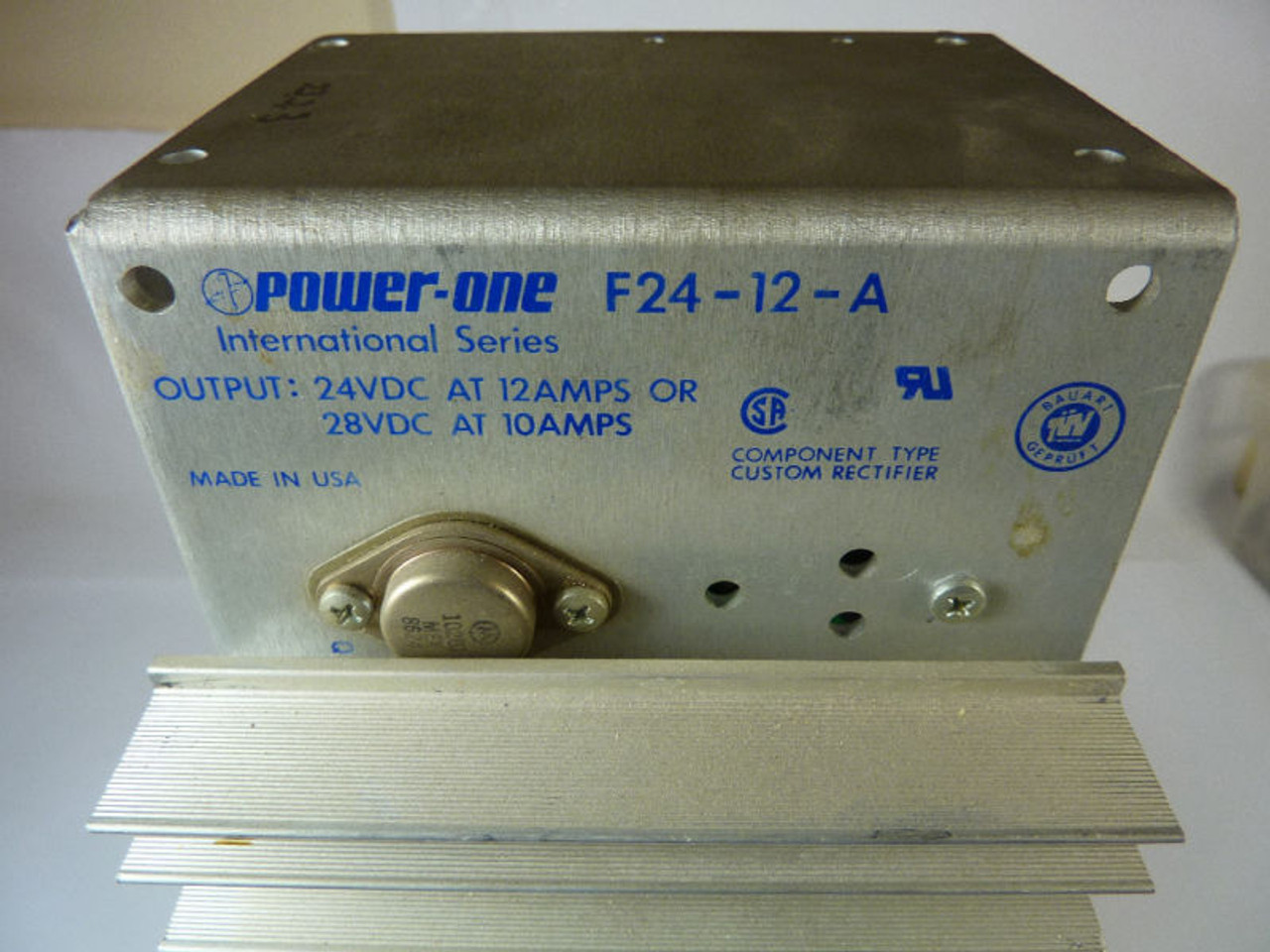 Power-One F24-12-A Power Supply 12 Amp 24VDC USED