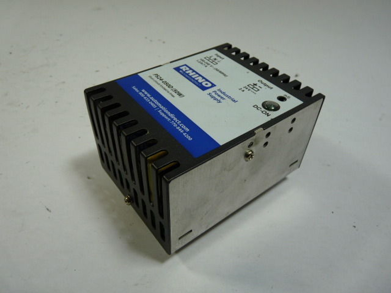 Rhino PS24-050D Power Supply Module 24VDC USED