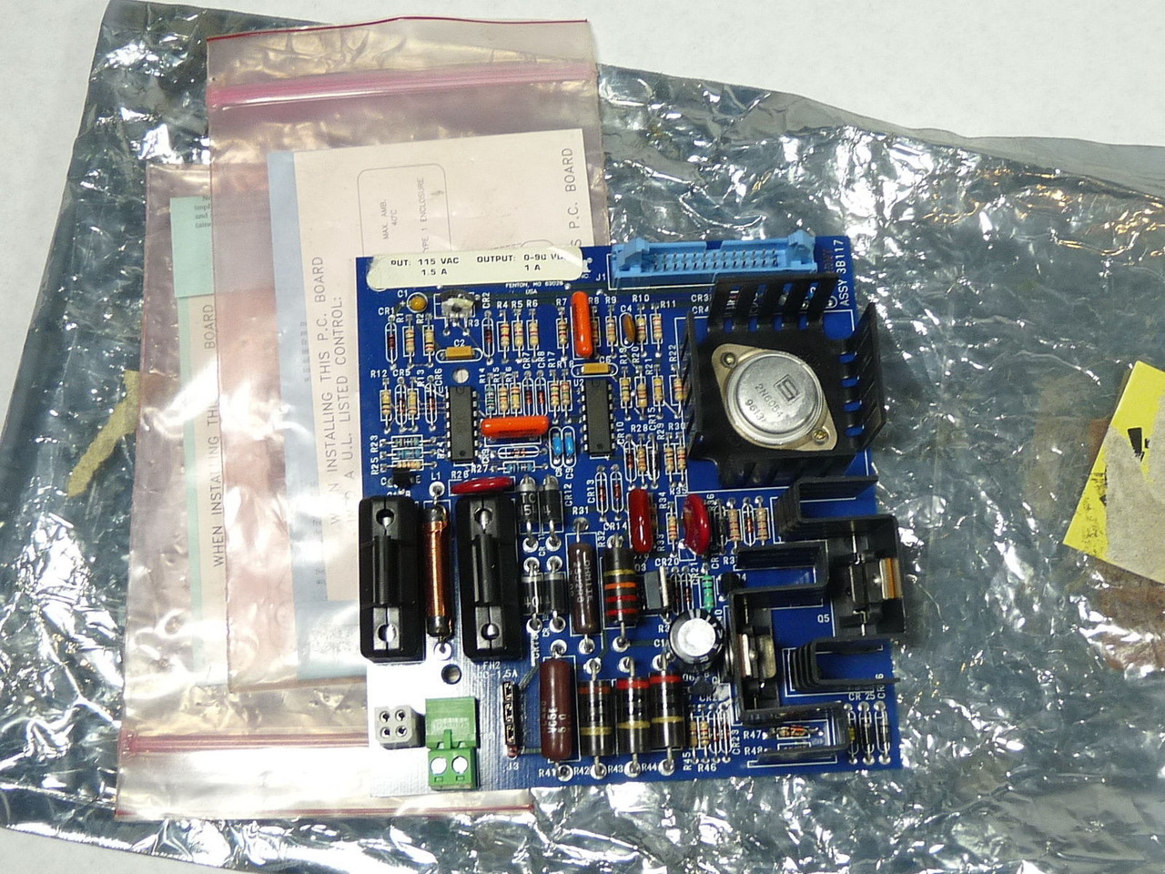 MagPower 31B117-1 Power Supply In: 115VAC 1.5A Out: 0-90VDC 1A ! NEW !