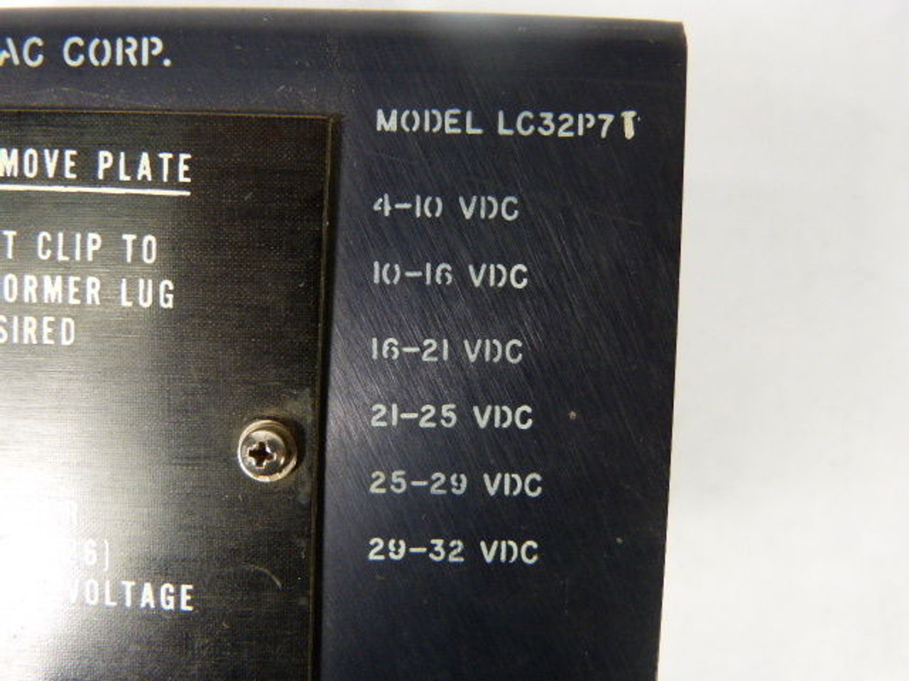 Transpac Corp 061681-11 24V Power Supply USED