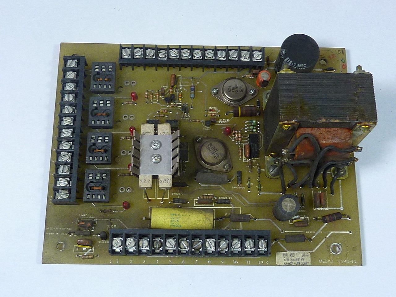 Medar 4581-10A Power Supply Timer Assembly USED