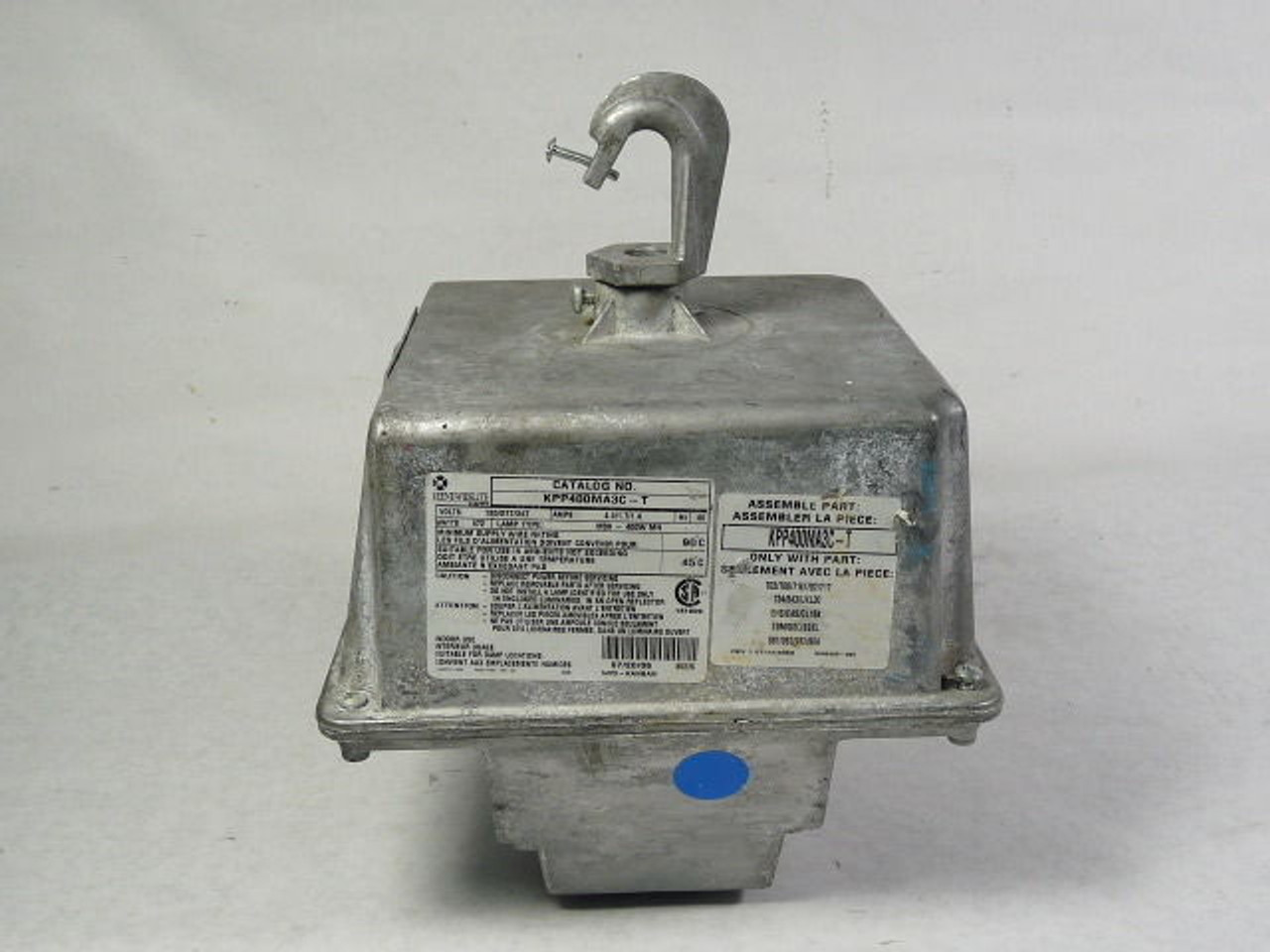 Canlyte KPP400MA3C-T HSG Can Ballast 120/277/347V 472W M59-400W MH USED