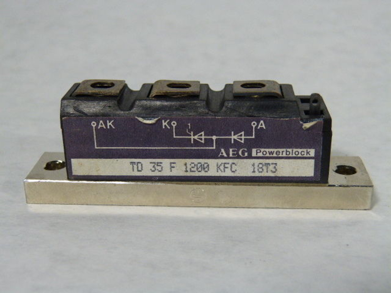 AEG TD-35-F-1200-KFC-18T3 Power Block Module USED